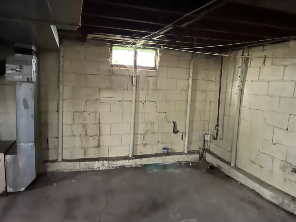 Basement Wall Repair in Fond Du Lac, WI