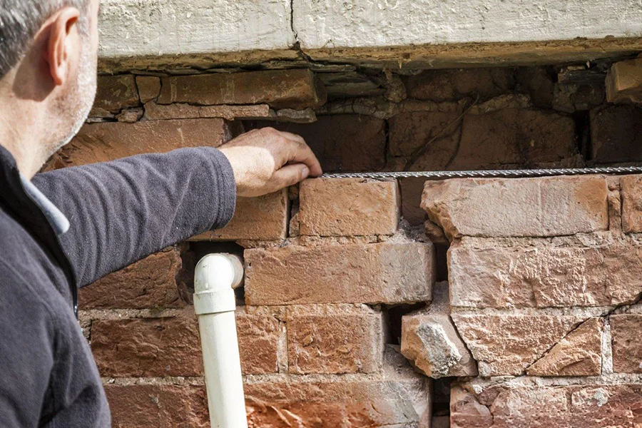 Cracked Wall / Structural Repair in Fond Du Lac, WI