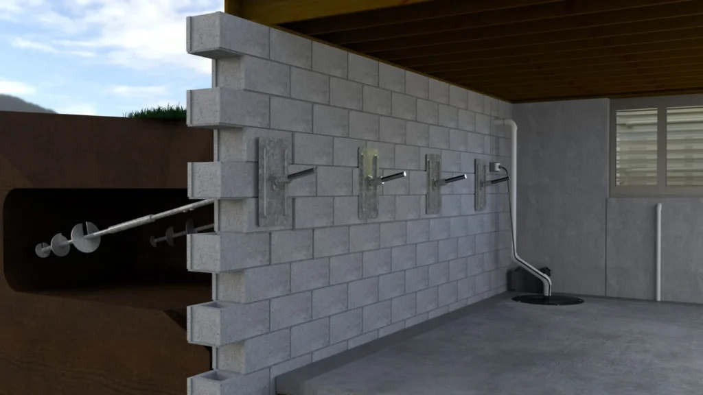 GeoLock® Wall Anchor System in Fond Du Lac, WI