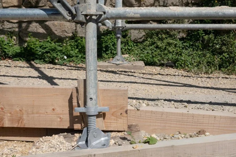 Steel Push Pier Installation in Fond Du Lac, WI